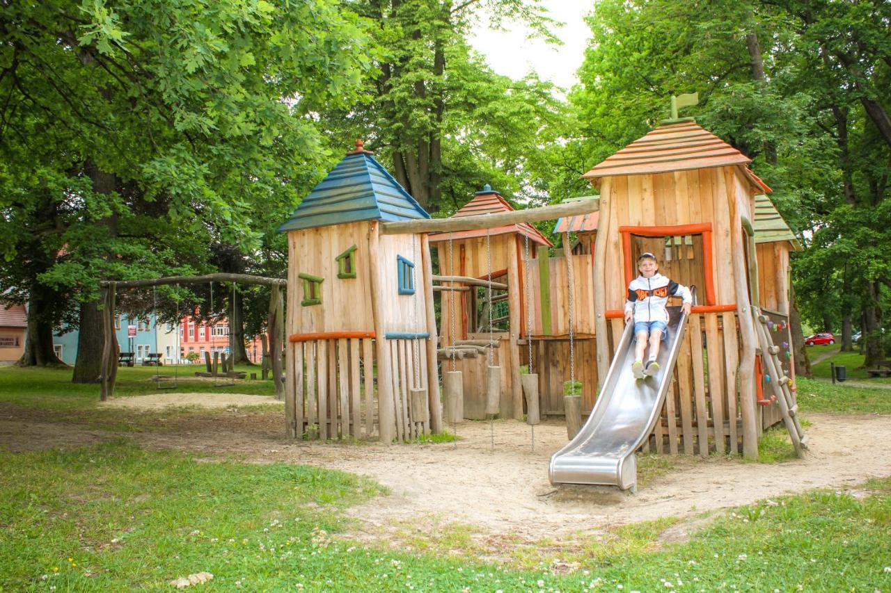 Bischofswerda Ferienwohnung Familienfreundlich Seniorengerecht Buitenkant foto